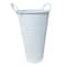 15.5" White Decorative Metal Container by Ashland®